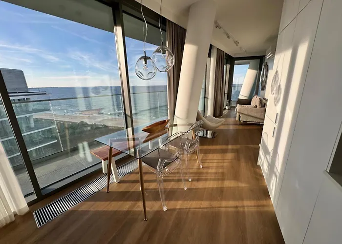 Wave Resort - Top Floor Penthouse - Sea View Apartman Międzyzdroje